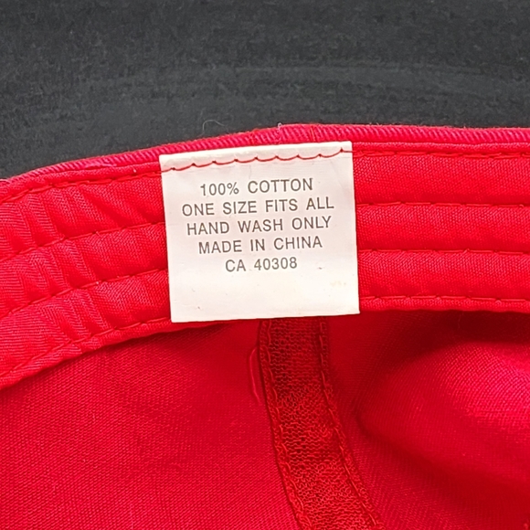 Dodge Ram Hat Cap Red Adjustable Adult Cotton - Picture 5 of 5